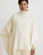 Lauren Ralph Lauren шал дамски от вълнена материя бежов 454P23626