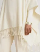 Lauren Ralph Lauren шал дамски от вълнена материя бежов 454P23626