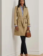 Lauren Ralph Lauren Шлифер дамски в бежово преходен модел 297967122