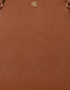 Lauren Ralph Lauren шопинг чанта дамска от кожа бежова 431924351