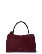 Lauren Ralph Lauren шопинг чанта дамска от велур бордо 431P18402