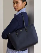 Lauren Ralph Lauren шопинг чанта дамска тъмносиня 431916737