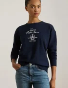 Lauren Ralph Lauren Суичър в тъмносиньо с апликация 200P03726
