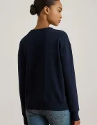 Lauren Ralph Lauren Суичър в тъмносиньо с апликация 200P03726