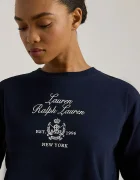 Lauren Ralph Lauren Суичър в тъмносиньо с апликация 200P03726