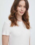 Lauren Ralph Lauren тениска дамска от памук бежова 200655374
