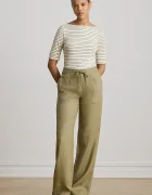 Lauren Ralph Lauren тениска дамска с памук бежова 200P13919