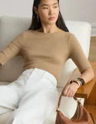 Lauren Ralph Lauren Тениска в бежово