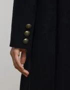 Lauren Ralph Lauren Вълнено палто в черно преходен модел 297958509