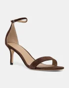 Lauren Ralph Lauren Велурени сандали Allie Mid