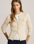 Lauren Ralph Lauren жилетка дамска от памук бежова 200932225