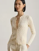 Lauren Ralph Lauren жилетка дамска с памук бежова 200P14040