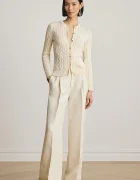 Lauren Ralph Lauren жилетка дамска с памук бежова 200P14040