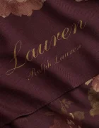 Lauren Ralph Lauren зимен шал дамски от вълна бордо 454P23558