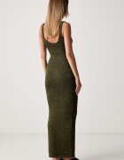 le privé лятна рокля с памук CELESTINE OLIVE зелена LP00734