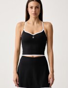 le privé топ дамски VARSITY TANK черен LP00723