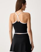 le privé топ дамски VARSITY TANK черен LP00723