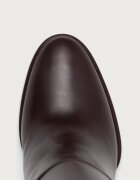 LE SILLA ботуши под коляното дамски от кожа Stivale Elsa кафяви 7060C100RBPPGLO160