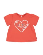Levi's Бебешка тениска HEART SS PUFF SLEEVE SLV TEE