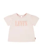 Levi's Бебешка тениска SS SMOCKED SLV TEE