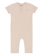 Levi's Бебешки къс гащеризон LVN SS HENLEY COVERALL