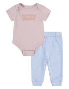 Levi's Бебешки памучен комплект LVN BATWING BODYSUIT SET