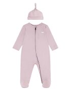 Levi's Бебешки памучни ританки LVN FOOTED COVERALL & HAT SET