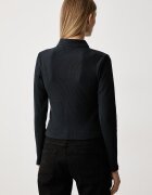Levi's блуза с дълги ръкави дамска с модал RORY LS черна 0087H