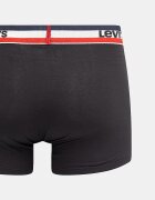 Levi's боксерки мъжки от памук с еластан 2 броя черни 37149-1245