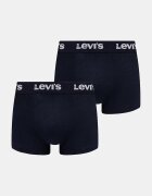 Levi's Боксерки мъжки от памук с еластан 2 броя тъмносини 37149-1209