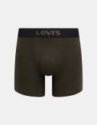 Levi's Боксерки мъжки от памук с еластан 2 броя зелени 37149-1269