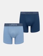 Levi's Боксерки мъжки от памук с еластан 3 броя сини 37149-1242