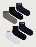 Levi's чорапи 6 броя черни 37157-1648