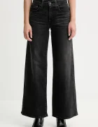 Levi's Дънки 728 HR WIDE LEG в черно 0039B