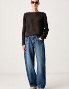 Levi's дънки balloon дамски MIDDY BALLOON сини 0083L