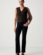 Levi's дънки bootcut дамски 725 HIGH RISE BOOTCUT тъмносини 18759