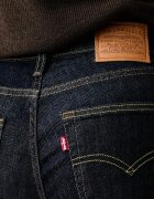 Levi's дънки bootcut дамски 725 HIGH RISE BOOTCUT тъмносини 18759