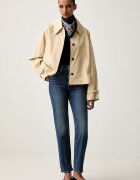Levi's дънки дамски 501® CROP LIGHTWEIGHT сини A8746