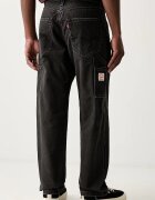 Levi's дънки loose мъжки 568 LOOSE STRT CARPENTER x WORKWEAR черни 55849-0065