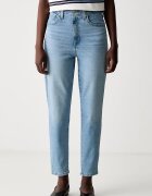 Levi's дънки mom fit дамски HIGH WAISTED MOM JEAN сини 26986