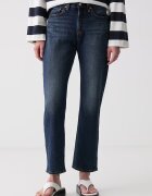 Levi's дънки прави дамски 501 CURVE тъмносини 0036A