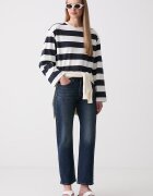 Levi's дънки прави дамски 501 CURVE тъмносини 0036A