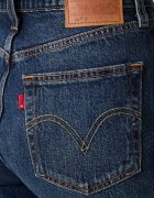 Levi's дънки прави дамски 501 CURVE тъмносини 0036A