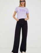 Levi's Дънки RIBCAGE WIDE LEG H223 в черно A6081.0001 A6081-0001