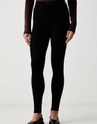 Levi's дънки skinny дамски 720 HIRISE SUPER SKINNY черни 52797-0022