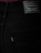Levi's дънки skinny дамски 720 HIRISE SUPER SKINNY черни 52797-0022