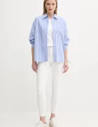 Levi's дънки skinny дамски 721 HIGH RISE SKINNY бели 18882