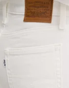 Levi's дънки skinny дамски 721 HIGH RISE SKINNY бели 18882