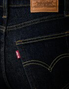 Levi's дънки slim fit дамски 722 HIGH RISE SLIM тъмносини 008MC