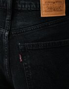 Levi's дънки slim fit дамски RIBCAGE SLIM черни 0081W-0000